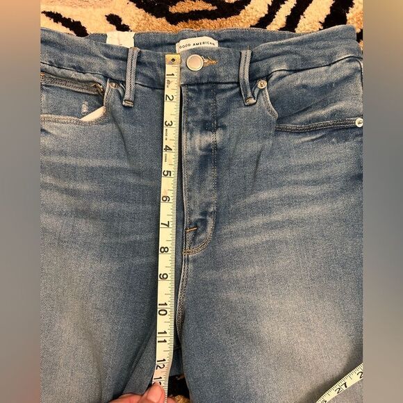 Good American Good Waist Jeans, Waist-Nipping Skinny High Rise Size 10/30 NWT - Picture 7 of 9